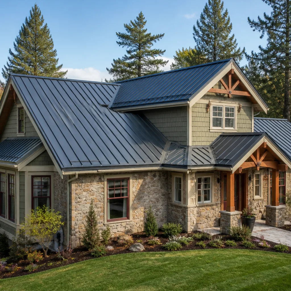Metal roofing